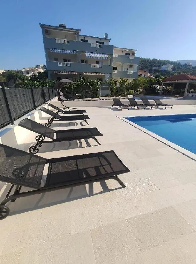 Apartment In Seget Vranjica With Sea View, Balcony, Air Conditioning, Wifi 5142-1 Croatia